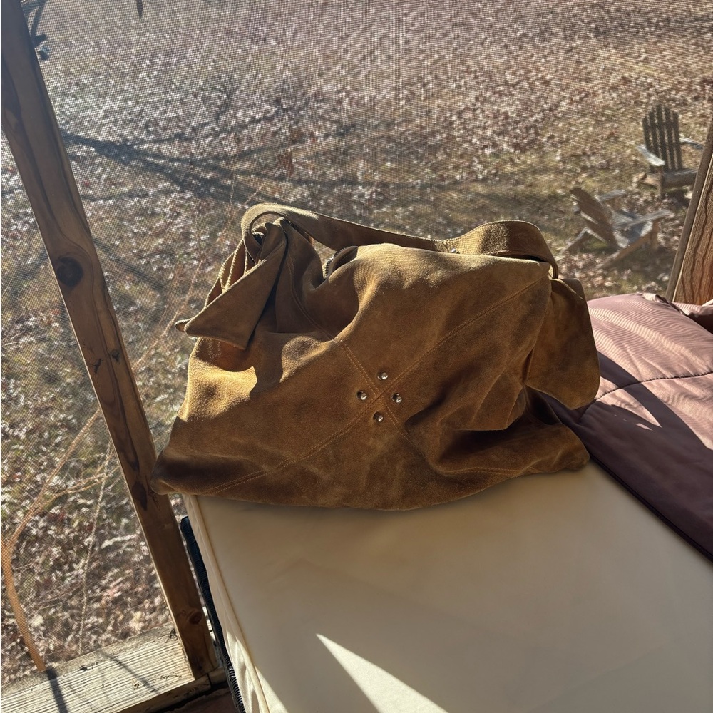 Phillip Lim caramel suede bag - Picture 8 of 10